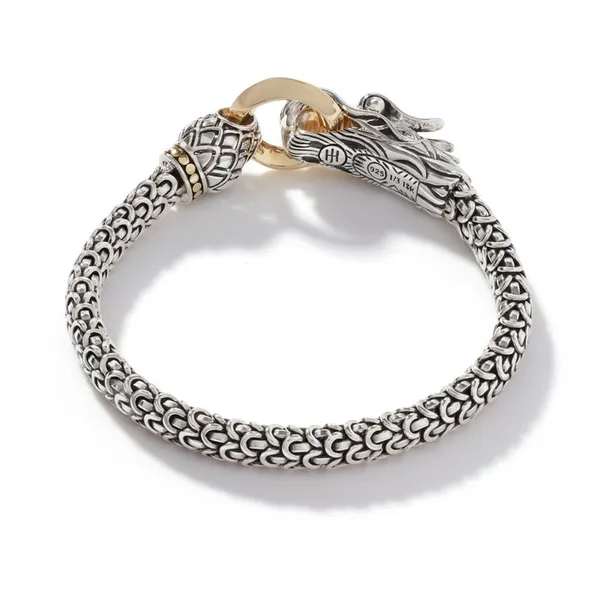 John Hardy 18KY and Sterling Silver Naga Bracelet Image 4 Kiefer Jewelers Lutz, FL
