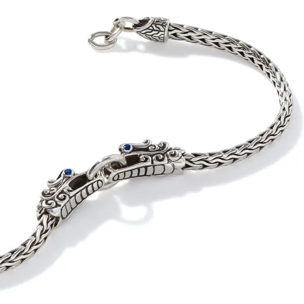 John Hardy Sterling Silver Naga Station Bracelet Image 5 Kiefer Jewelers Lutz, FL
