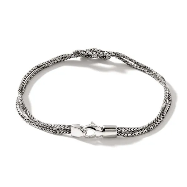 John Hardy Sterling Silver Love Knot Bracelet Image 2 Kiefer Jewelers Lutz, FL