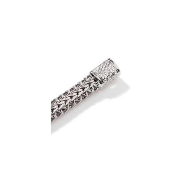 John Hardy Sterling Silver Icon .16CTW Diamond Pave Bracelet Image 2 Kiefer Jewelers Lutz, FL