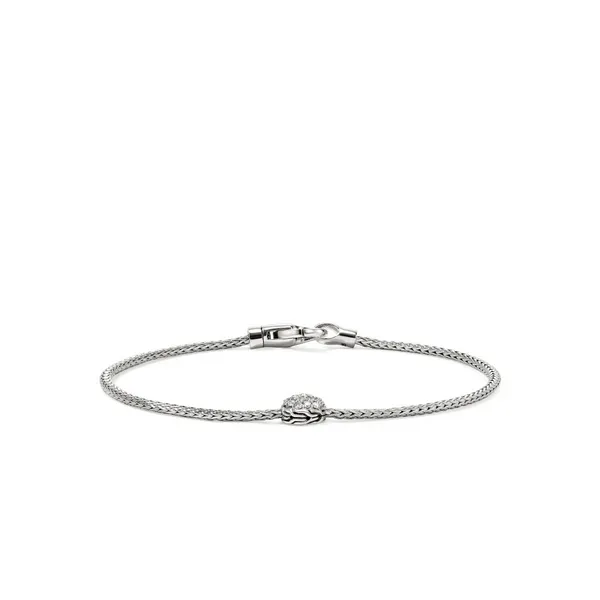John Hardy Essential Pave Diamond Bracelet Image 3 Kiefer Jewelers Lutz, FL