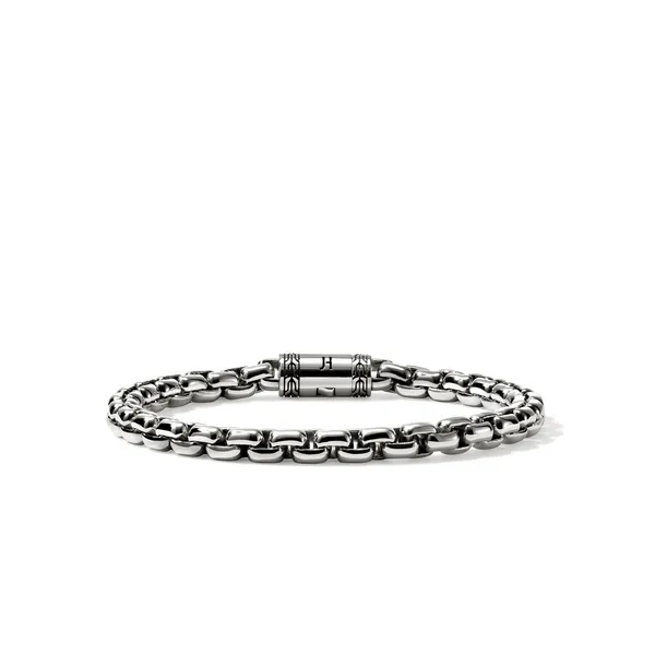 John Hardy Sterling Silver Box Chain Bracelet Kiefer Jewelers Lutz, FL