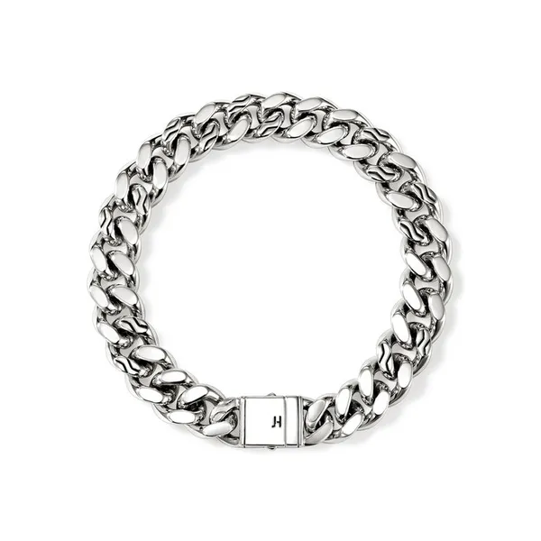 John Hardy Sterling Silver Curb Link Bracelet Image 4 Kiefer Jewelers Lutz, FL