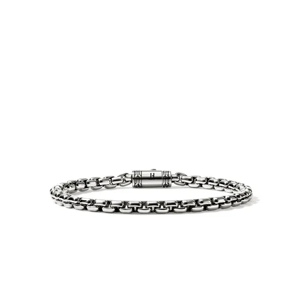 John Hardy Sterling Silver Box Chain Bracelet Kiefer Jewelers Lutz, FL