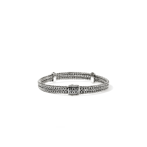John Hardy SS Icon Link Flat Chain Bracelet Image 3 Kiefer Jewelers Lutz, FL