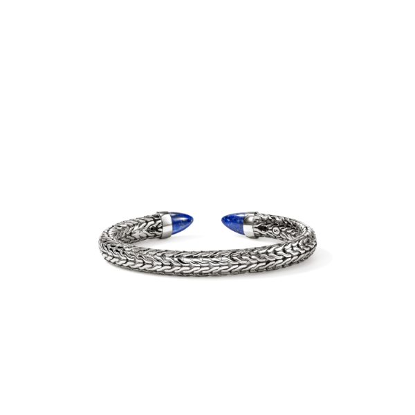 SS Spear 50 Lapis Lazuli Flex Cuff by John Hardy Image 3 Kiefer Jewelers Lutz, FL