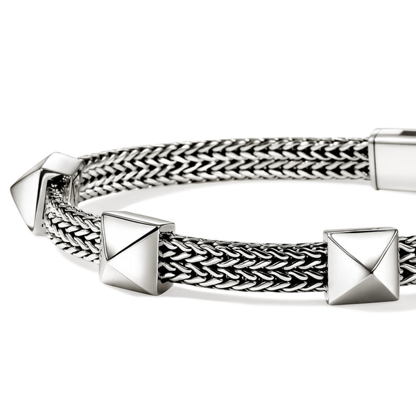 Icon Stud Three Station Bracelet by John Hardy Image 2 Kiefer Jewelers Lutz, FL