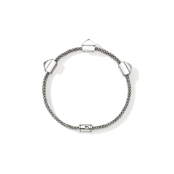 Icon Stud Three Station Bracelet by John Hardy Image 3 Kiefer Jewelers Lutz, FL