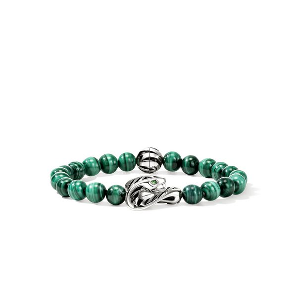 SS Legends of Cobra Malachite Bracelet by John Hardy Kiefer Jewelers Lutz, FL