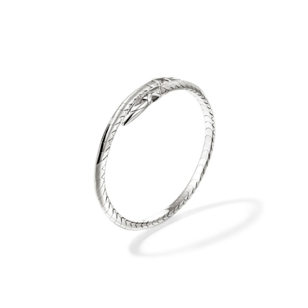 SS Naga Bypass Flex Cuff Bracelet by John Hardy Image 2 Kiefer Jewelers Lutz, FL