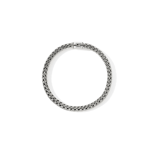 SS Icon 6.5MM Small Bracelet with Pusher Clasp by John Hardy Image 3 Kiefer Jewelers Lutz, FL