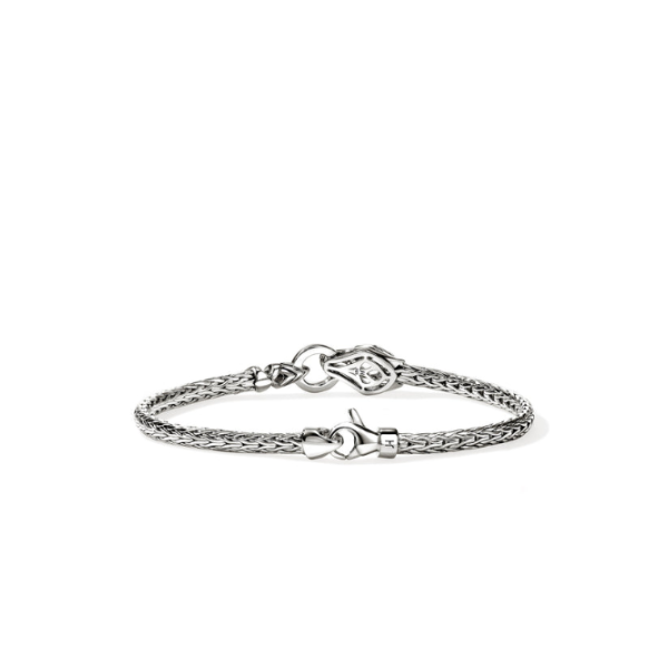 SS Naga Slim Bracelet with Black and Blue Sapphires by John Hardy Image 4 Kiefer Jewelers Lutz, FL