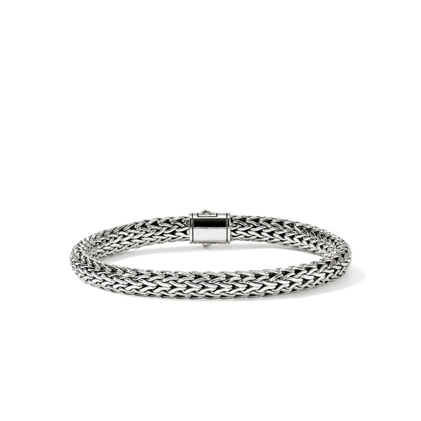 SS/14KY Icon 6.5MM Small Bracelet with Pusher Clasp by John Hardy Image 4 Kiefer Jewelers Lutz, FL