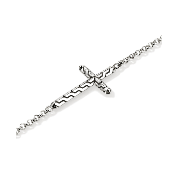 John Hardy Essentials Spiritual Cross Bracelet Image 2 Kiefer Jewelers Lutz, FL