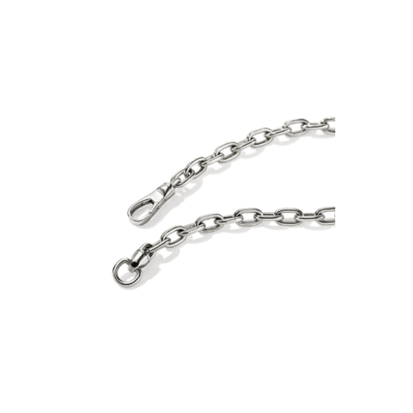 SS 5MM Oval Link Bracelet by John Hardy Image 2 Kiefer Jewelers Lutz, FL