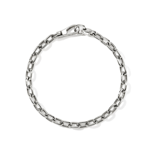 SS 5MM Oval Link Bracelet by John Hardy Image 4 Kiefer Jewelers Lutz, FL