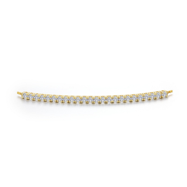 SS/GP 4.08CTW Simulated Diamond Continuum Tennis Bangle Topper Attachment by Lafonn Kiefer Jewelers Lutz, FL