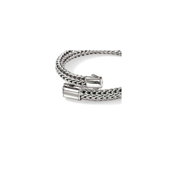 SS Icon 7.5MM Bracelet with Pusher Clasp by John Hardy Image 2 Kiefer Jewelers Lutz, FL