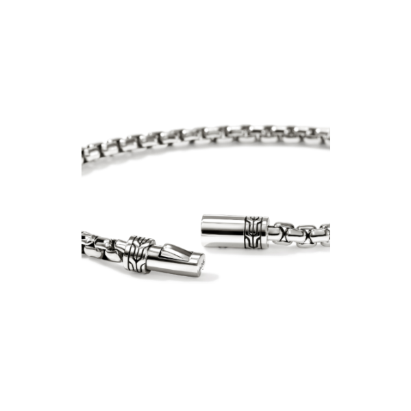 John Hardy Sterling Silver Box Chain Bracelet Image 2 Kiefer Jewelers Lutz, FL