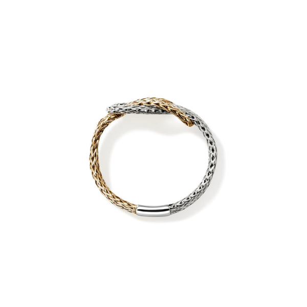John Hardy 14KY and Sterling Silver Love Knot Ring Image 5 Kiefer Jewelers Lutz, FL