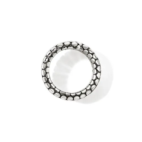 John Hardy SS Dot Double Coil Ring Image 4 Kiefer Jewelers Lutz, FL