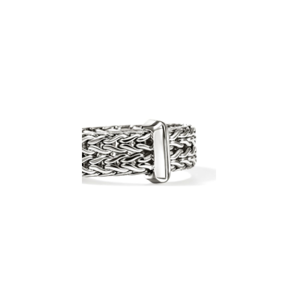 John Hardy SS Icon Link Bar Ring Image 2 Kiefer Jewelers Lutz, FL