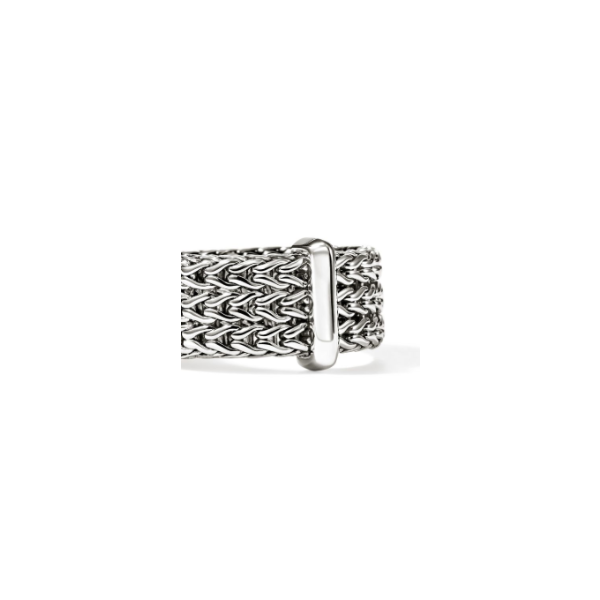 John Hardy SS Icon Link Bar Ring Image 2 Kiefer Jewelers Lutz, FL