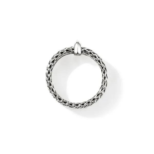 John Hardy SS Icon Link Bar Ring Image 4 Kiefer Jewelers Lutz, FL