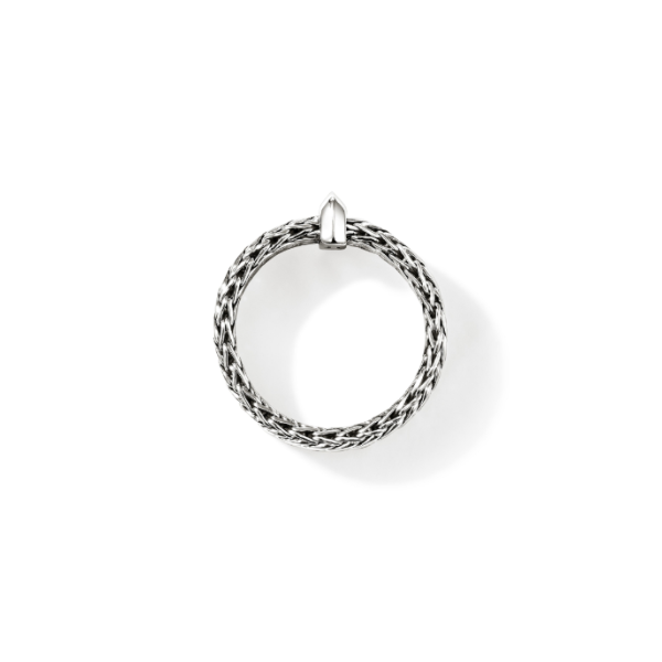 John Hardy SS Icon Link Bar Ring Image 4 Kiefer Jewelers Lutz, FL