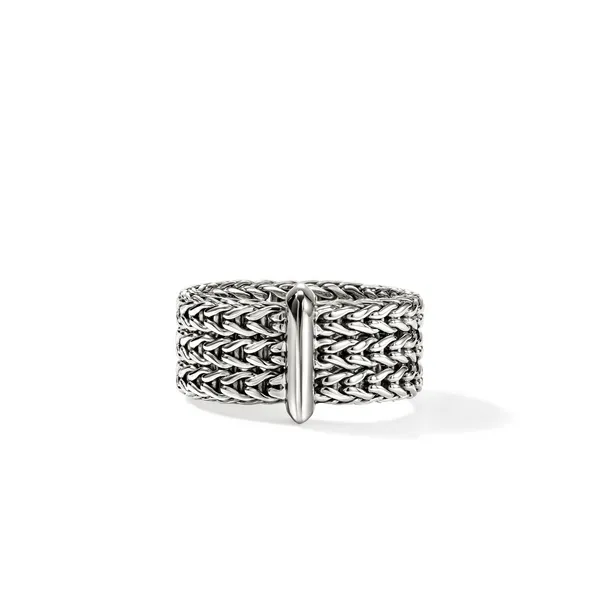 John Hardy SS Icon Link Bar Ring Kiefer Jewelers Lutz, FL