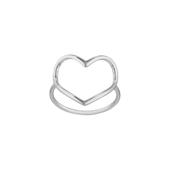 SS Organic Open Heart Ring Kiefer Jewelers Lutz, FL