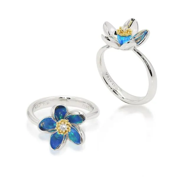 Sterling Plumeria Ring Kiefer Jewelers Lutz, FL