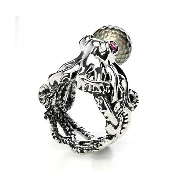 Tahitian Pearl Octopus Ring Kiefer Jewelers Lutz, FL