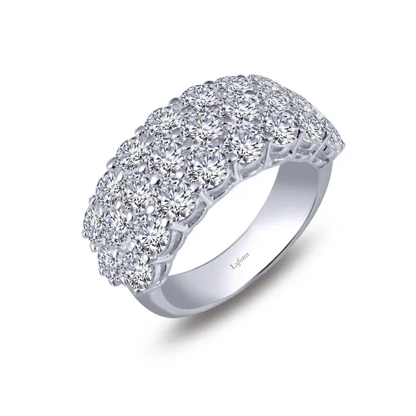 Sterling Silver with Simulated Diamonds Anniversary Band Kiefer Jewelers Lutz, FL
