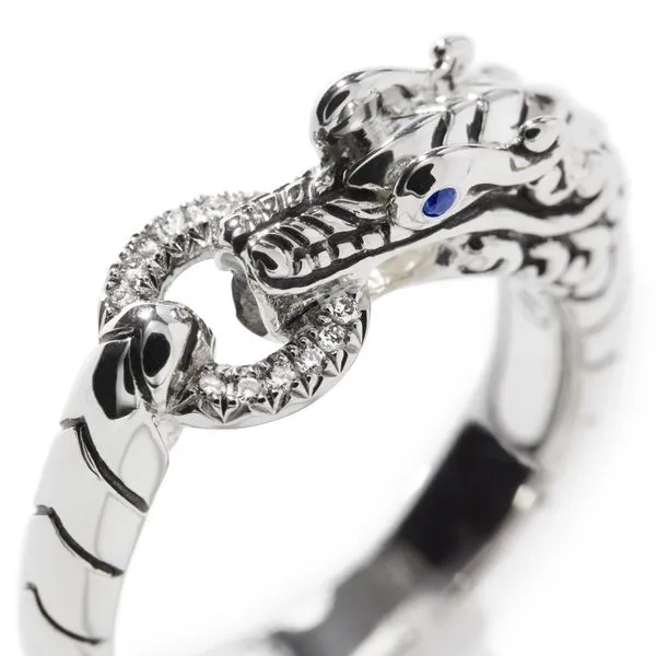 John Hardy Sterling Silver Legends Naga Ring Image 4 Kiefer Jewelers Lutz, FL
