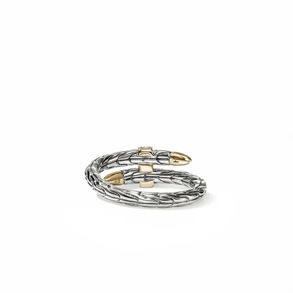 SS/14KY Spear Single Wrap Diamond Ring by John Hardy Image 3 Kiefer Jewelers Lutz, FL