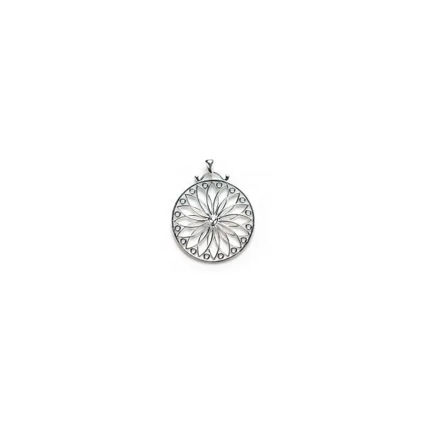 Sterling Silver Sunburst Pendant Kiefer Jewelers Lutz, FL