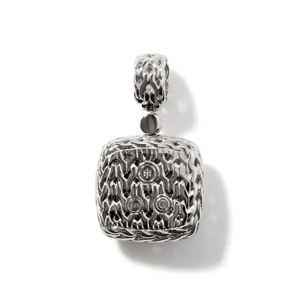John Hardy Sterling Silver Black Sapphire Pendant Image 2 Kiefer Jewelers Lutz, FL