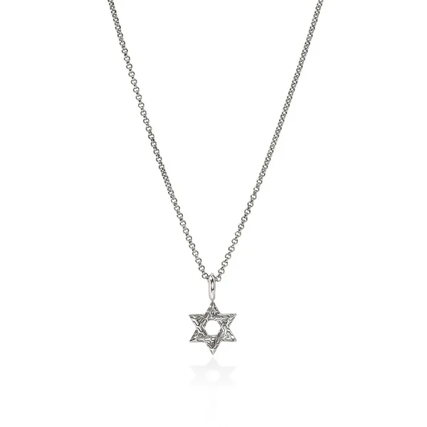 John Hardy Essentials Spritiual Star of David Pendant Kiefer Jewelers Lutz, FL