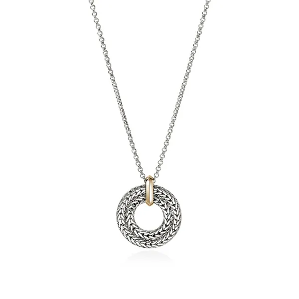 John Hardy SS/14KY Icon Round Pendant Kiefer Jewelers Lutz, FL