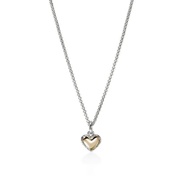 SS/14KY JH Essentials Heart Necklace by John Hardy Kiefer Jewelers Lutz, FL