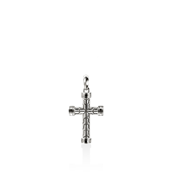 SS JH Essential Spiritual Cross Pendant by John Hardy Kiefer Jewelers Lutz, FL