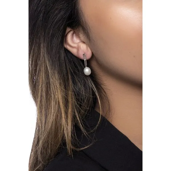 FWP Paperclip Earrings Image 2 Kiefer Jewelers Lutz, FL