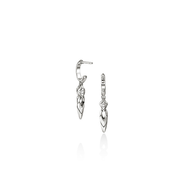 SS Naga Drop Earrings by John Hardy Image 3 Kiefer Jewelers Lutz, FL