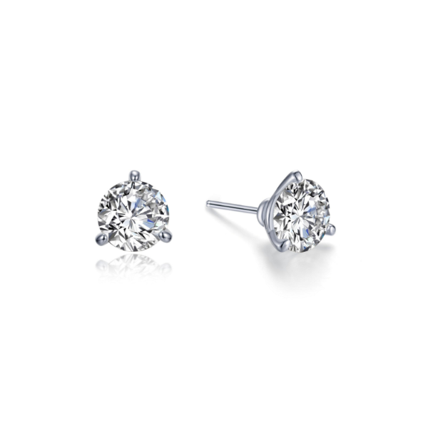 Sterling Silver Simulated Diamond Studs Kiefer Jewelers Lutz, FL