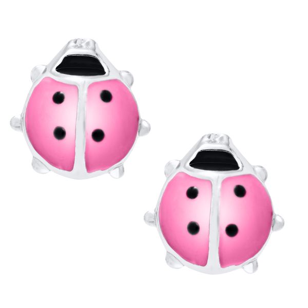 Sterling Ladybug Earrings Kiefer Jewelers Lutz, FL