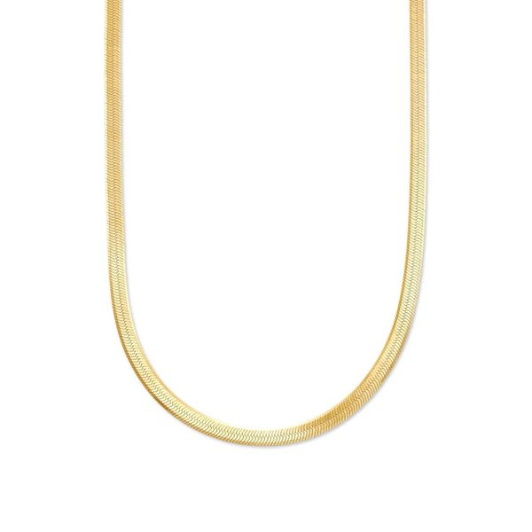 Kendra Scott 18K Gold Vermeil Herringbone Necklace Kiefer Jewelers Lutz, FL