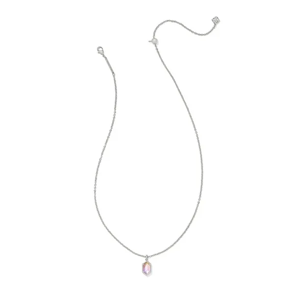 Kendar Scott Hallie Silver Short Pendant Sunrise Watercolor Image 2 Kiefer Jewelers Lutz, FL