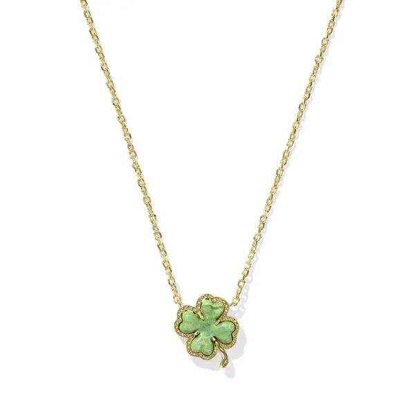 Kendra Scott Clover Short Pendant Necklace Kiefer Jewelers Lutz, FL