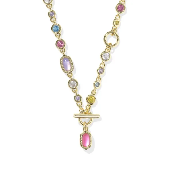 Kendra Scott Mini Elisa and Abbie Gold Strand Necklace Kiefer Jewelers Lutz, FL